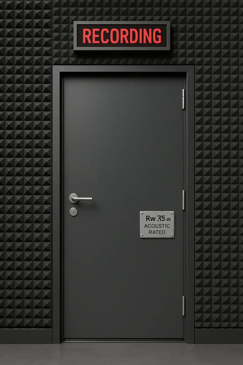 acoustic rated steel doors - professional steel doors available in huddersfield from UK manufacturers
