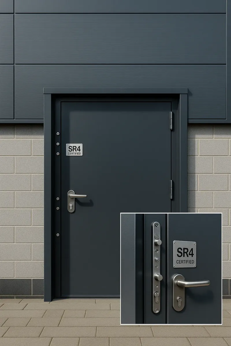 security rated steel doors - professional steel doors available in huddersfield from UK manufacturers